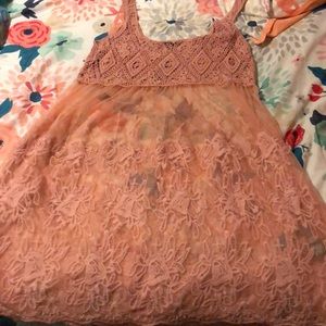 Flowy sheer tank top